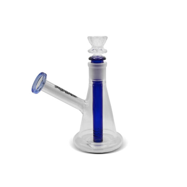 NIRVANA® Γυάλινο Bong Triangle 17cm μπλε