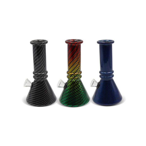 NIRVANA® Γυάλινο Bong Triangle Διάφορα Χρώματα 15cm
