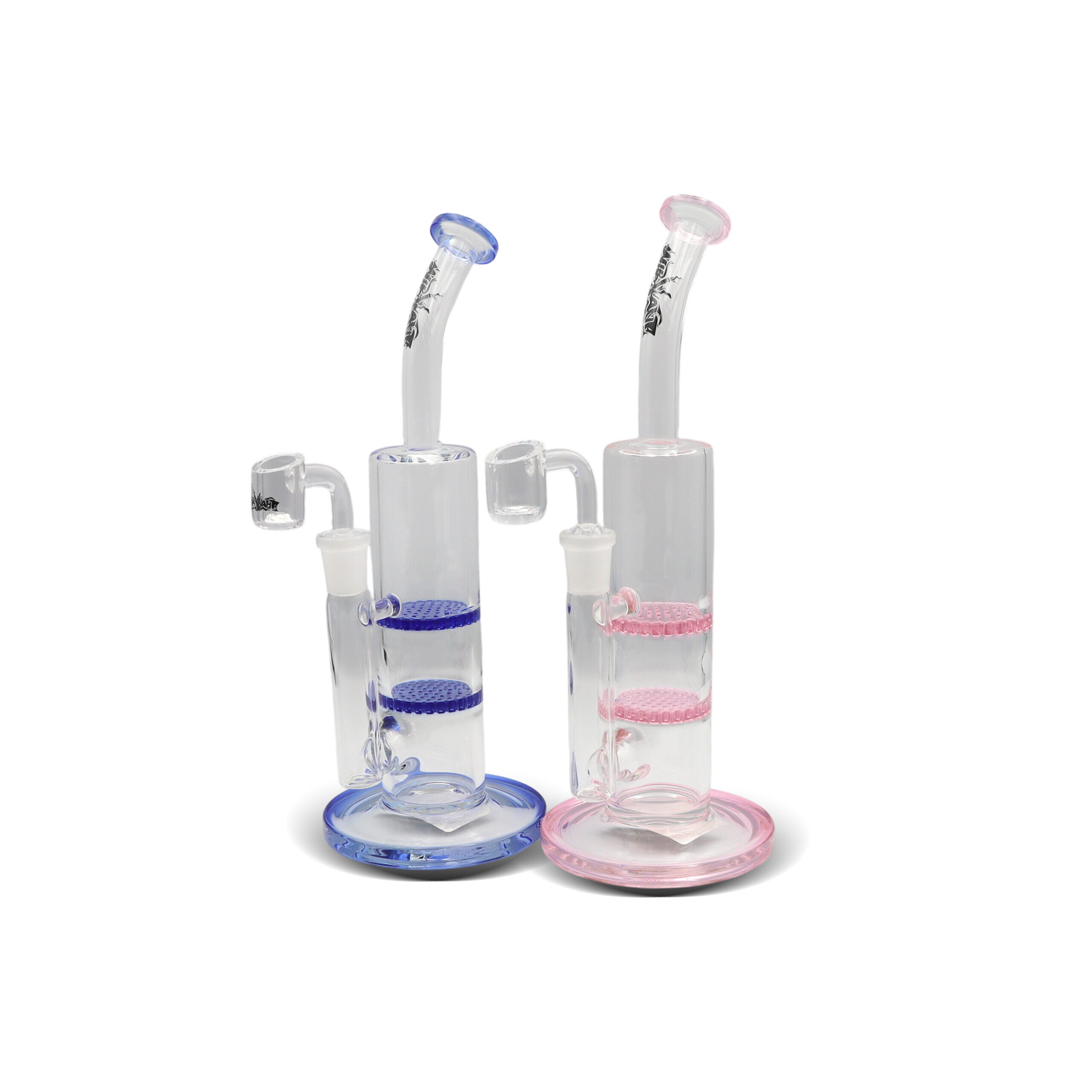 NIRVANA® Γυάλινο Dab Rig Bong Κεριού Honeycomb 27cm