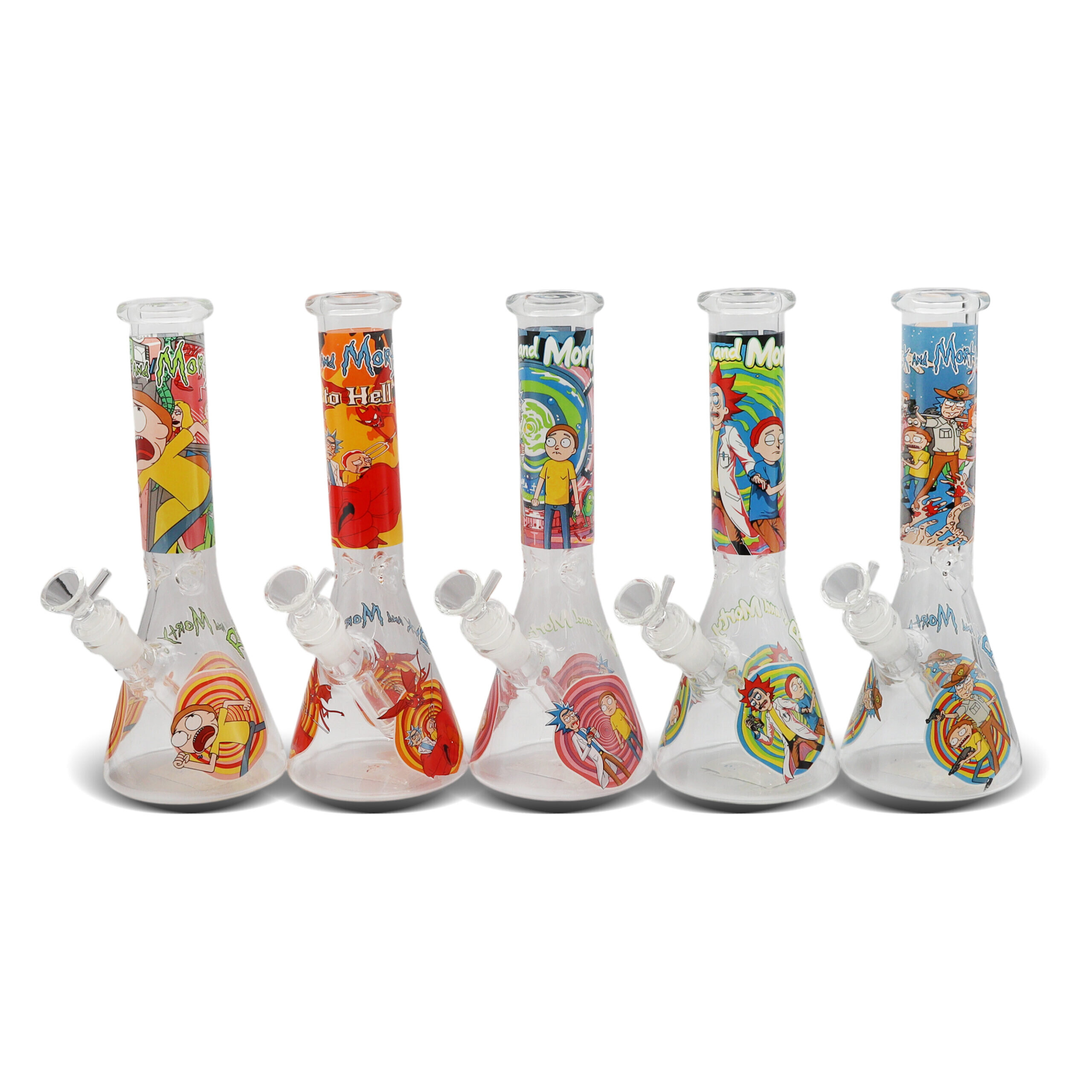 NIRVANA® Γυάλινο Ice Bong Cartoon Designs 26cm