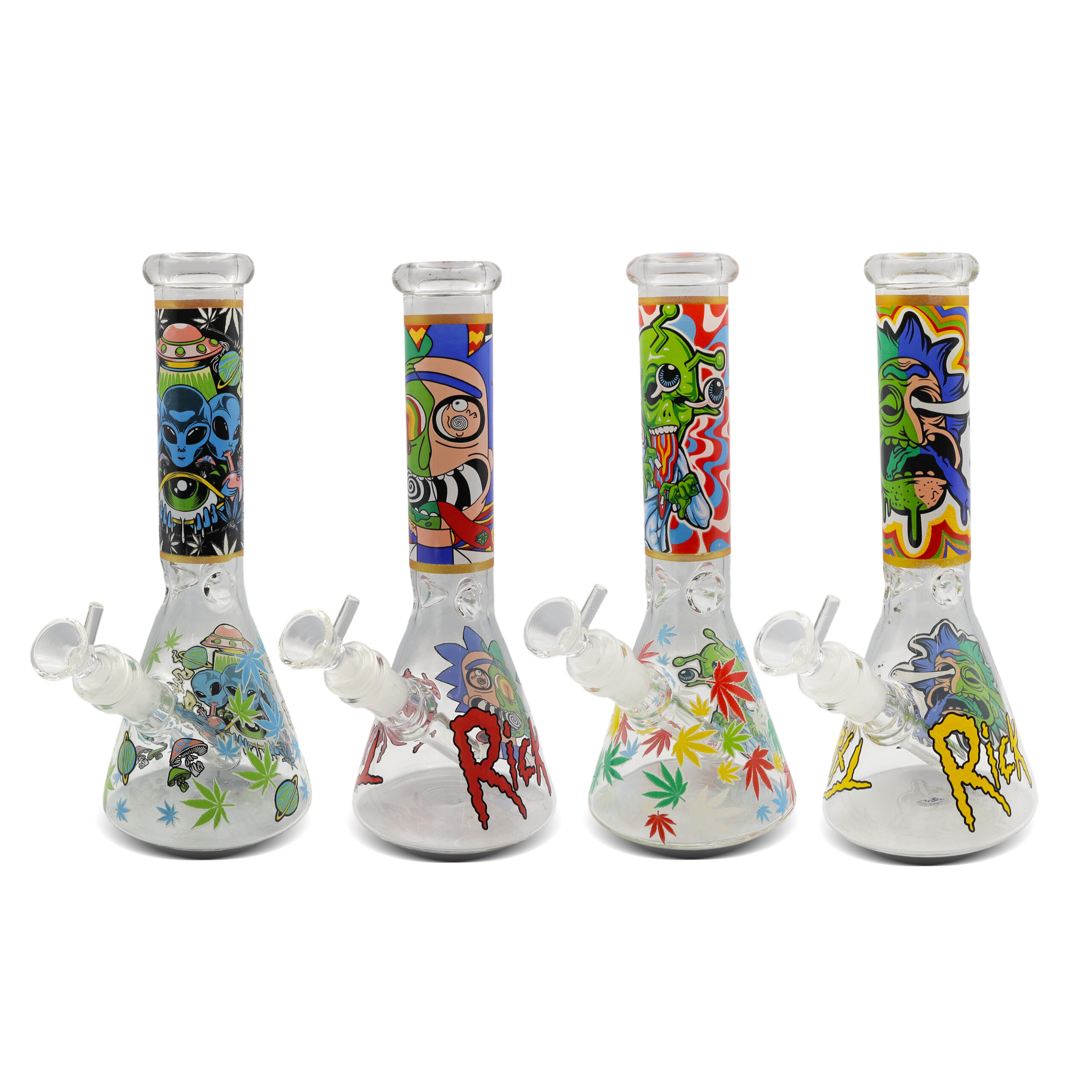 NIRVANA® Γυάλινο Ice Bong Cartoon Fun 26cm