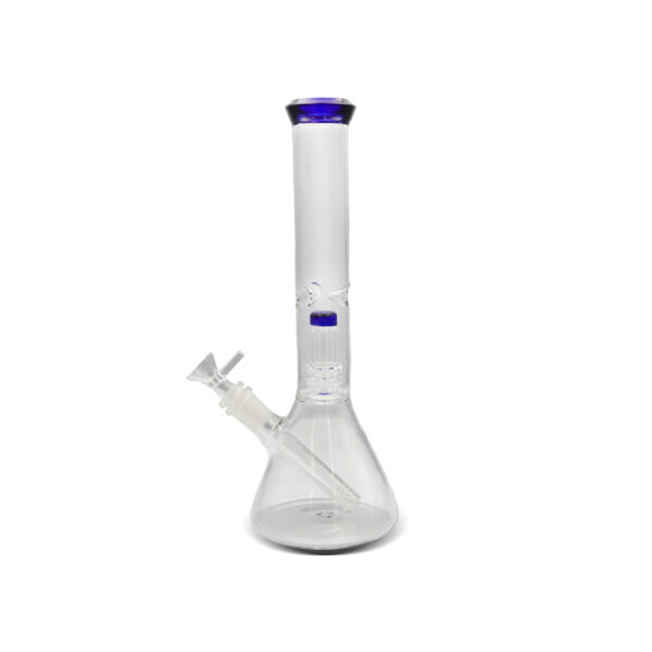 NIRVANA® Γυάλινο Ice Bong Royal Blue Percolator 29cm