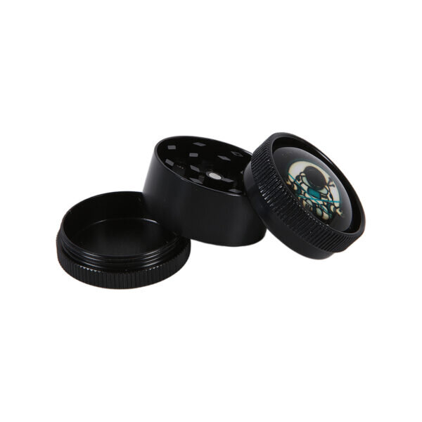 Champ High Mini Cosmo Grinder Τρίφτης Καπνού Αλουμινίου 3μέρη - 1τεμ. -24τεμ.