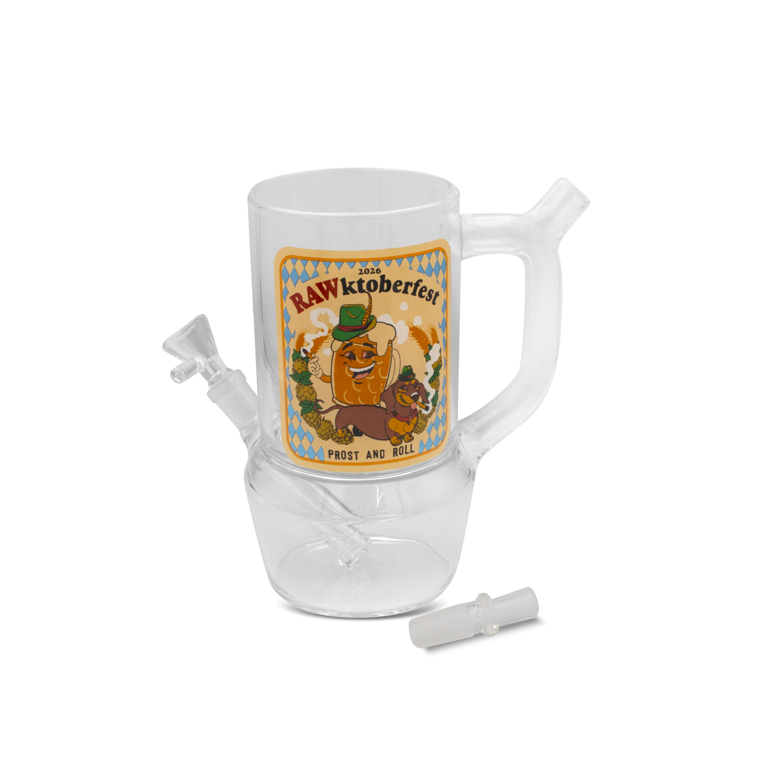 RAW® Γυάλινη Κούπα Bong Rawktoberfest