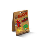 RAW® Καρφίτσες – Σετ Pins 4 Σχέδια -μαγνητικο συσκευασια