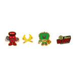 RAW® Καρφίτσες – Σετ Pins 4 Σχέδια