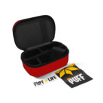 RAW® x Puff® Pro Case Κόκκινο Τσαντάκι - Smokers Pouch Smell Proof- Velcrom