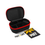 RAW® x Puff® Pro Case Μαύρο Τσαντάκι - Smokers Pouch Smell Proof-velcrom