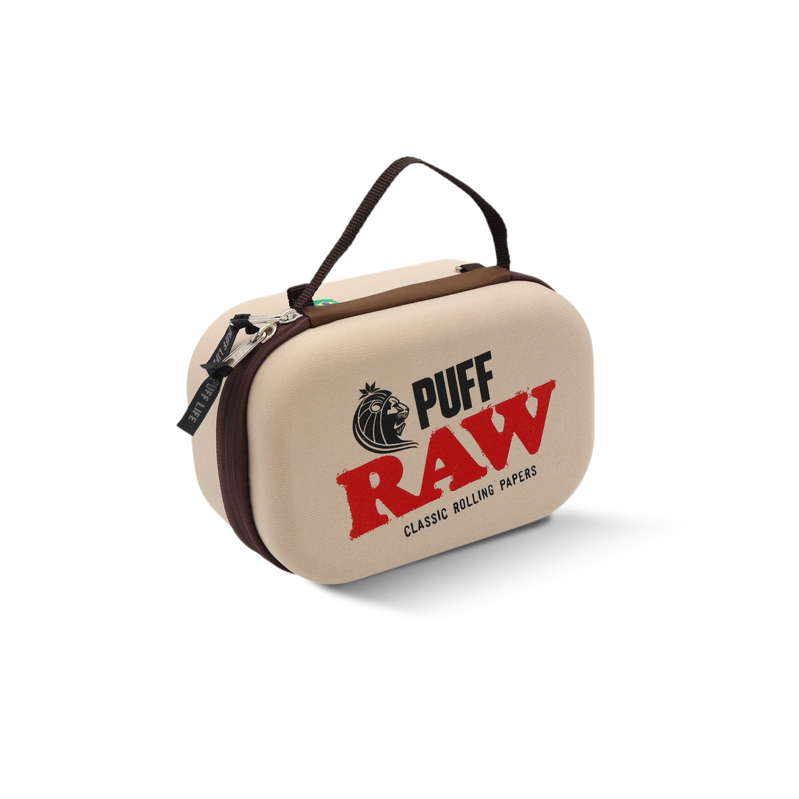 RAW® x Puff® Pro Case Μπεζ Τσαντάκι - Smokers Pouch Smell Proof
